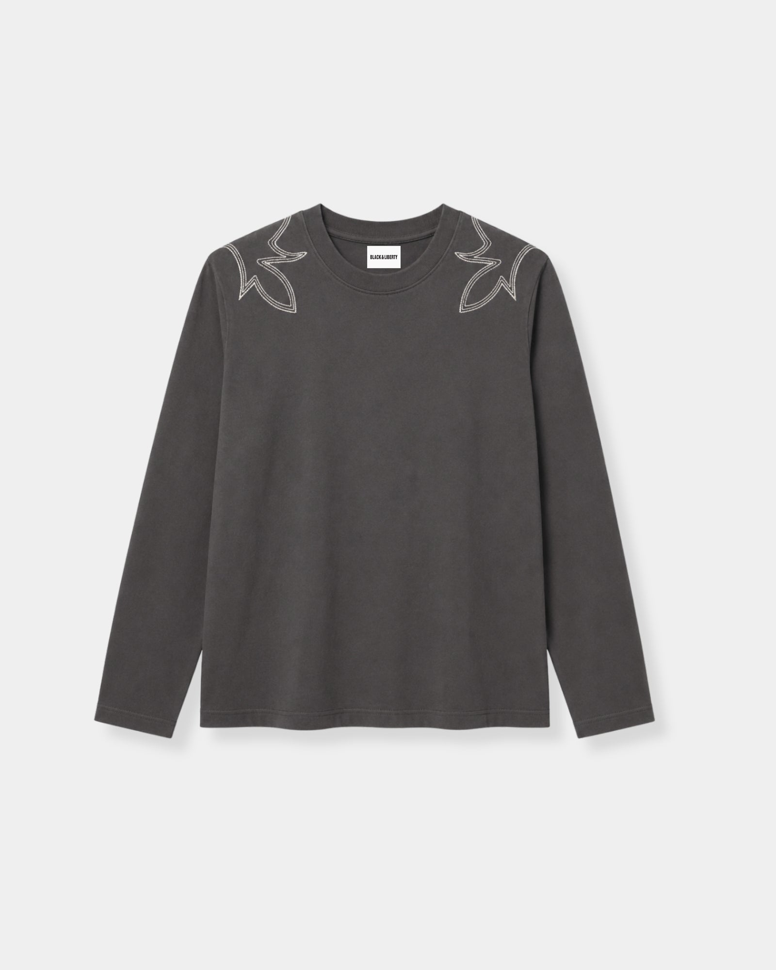LASSO TOP - BLACK