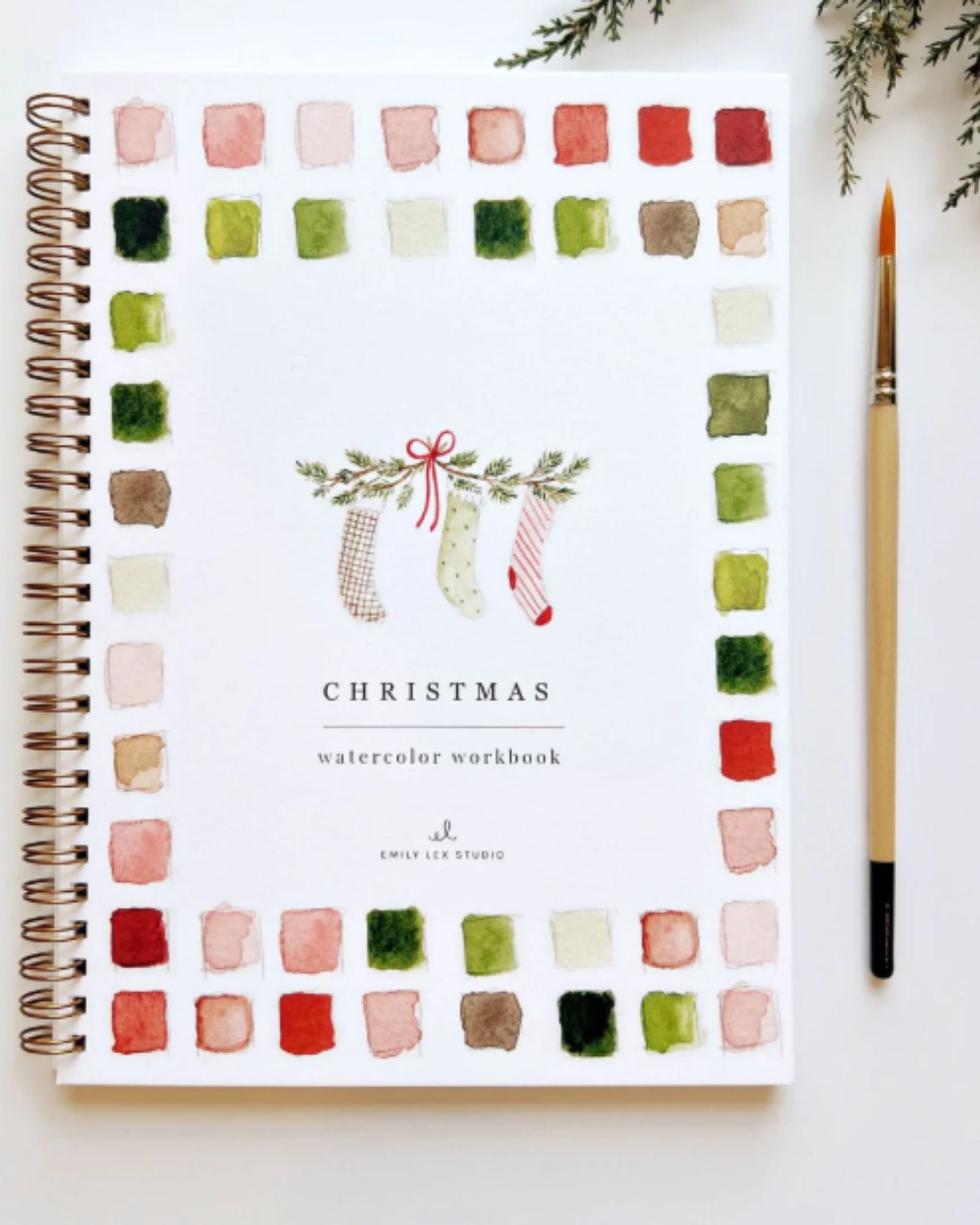 CHRISTMAS WATERCOLOUR WORKBOOK
