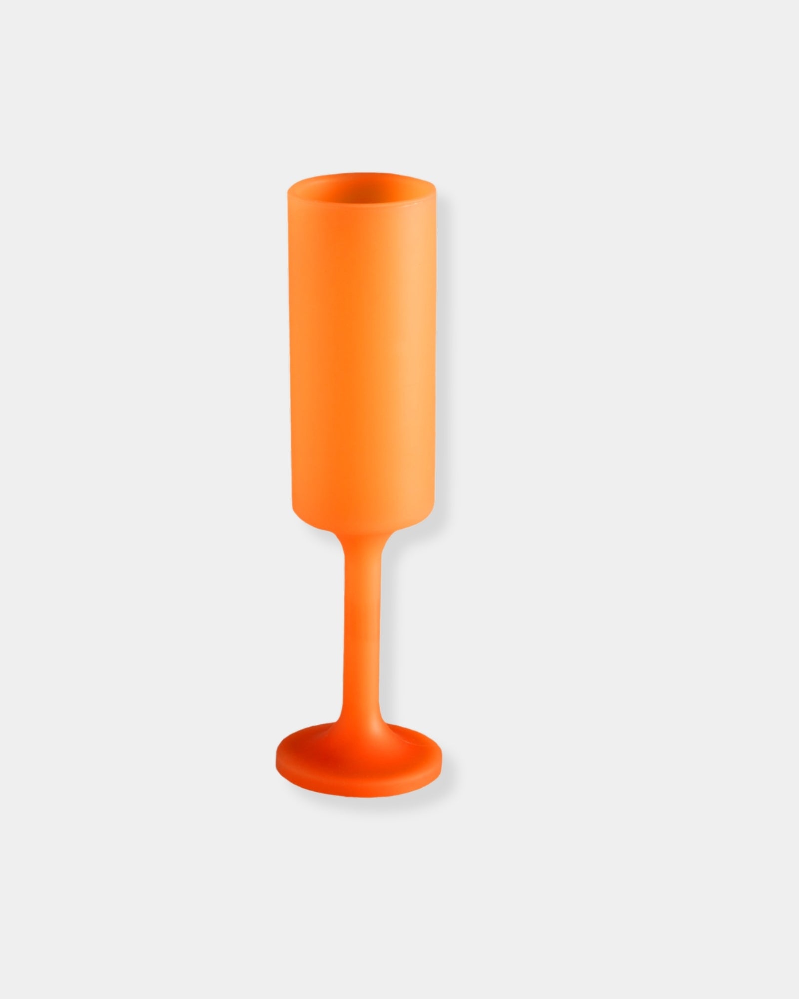 SEFF SILICONE CHAMPAGNE FLUTE - CANTALOUPE