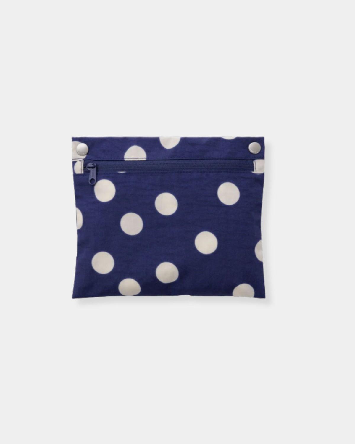 CLOUD BAG - NAVY AND CREAM POLKA DOT