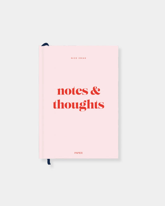 NOTES & THOUGHTS NOTEBOOK