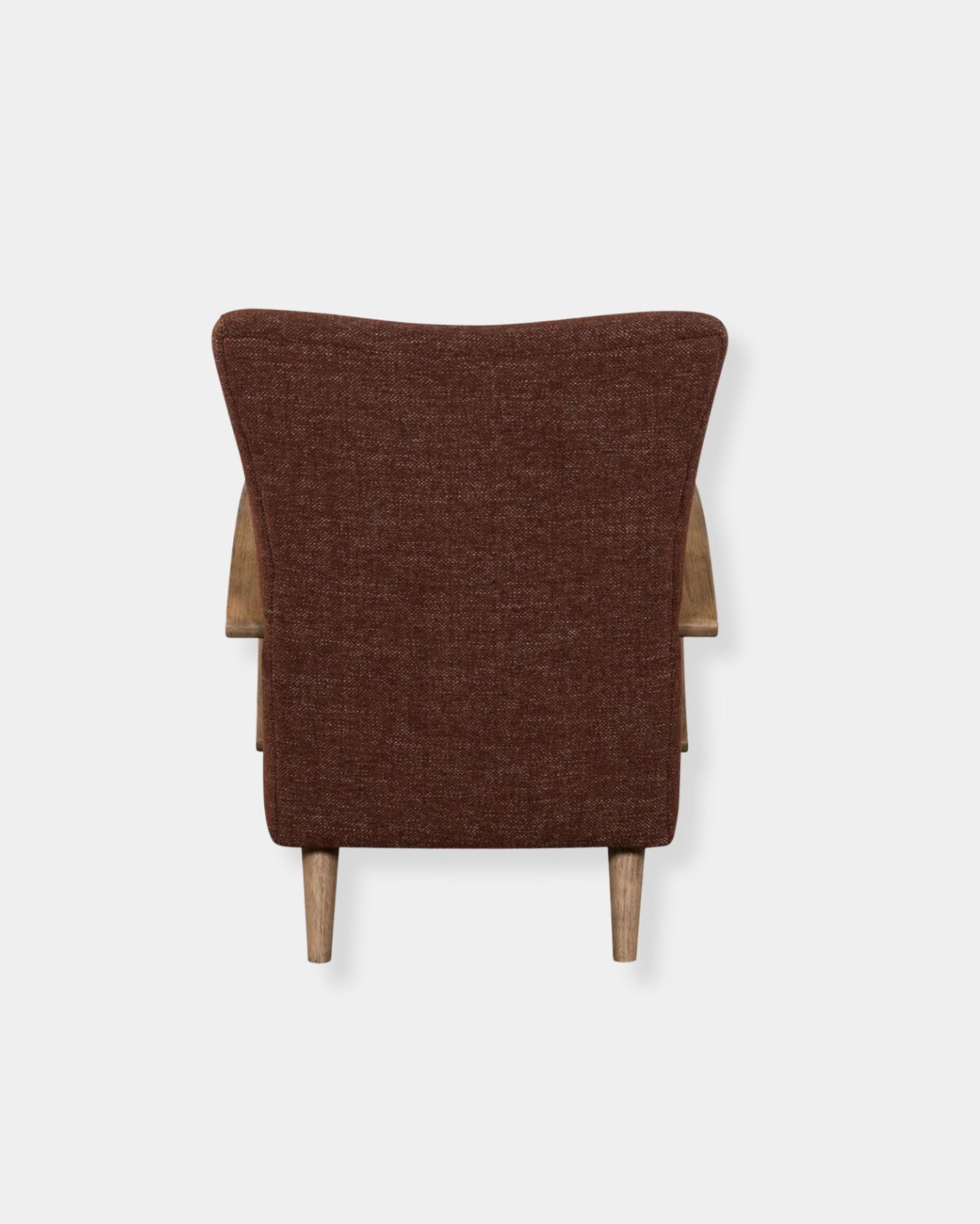 LOUIS CLUB CHAIR - TEXTURED CHOCO