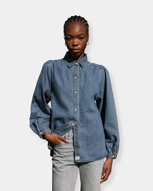 LOUISE SHIRT LIGHT BLUE