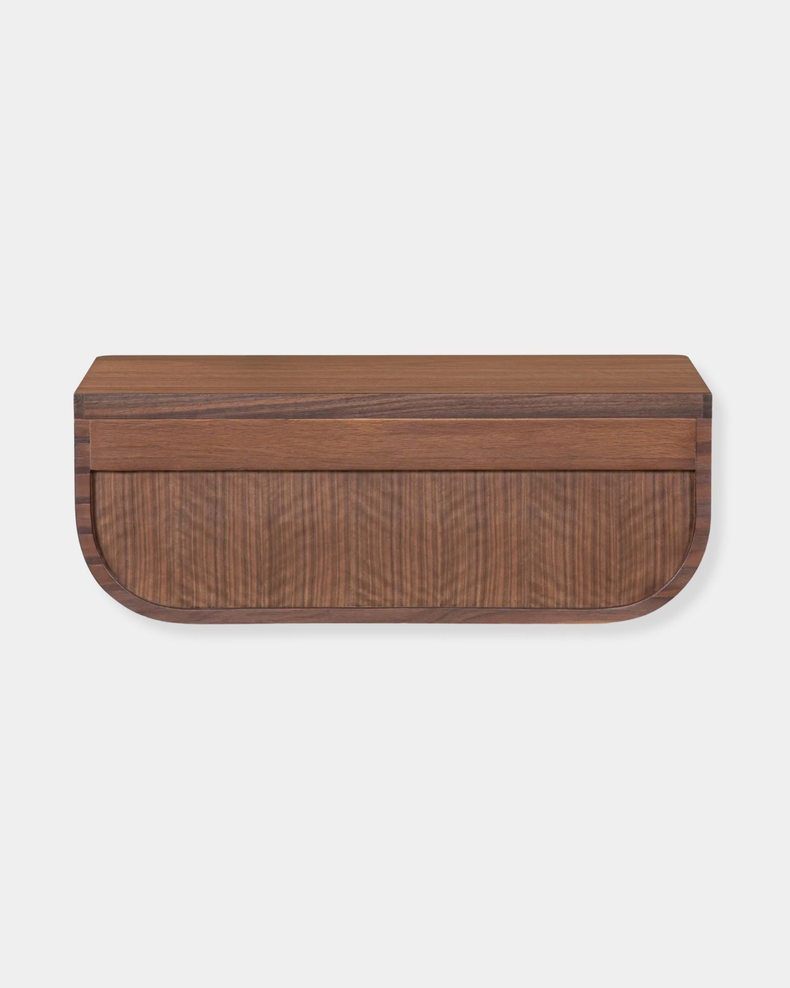 HETTIE FLOATING NIGHTSTAND - WALNUT