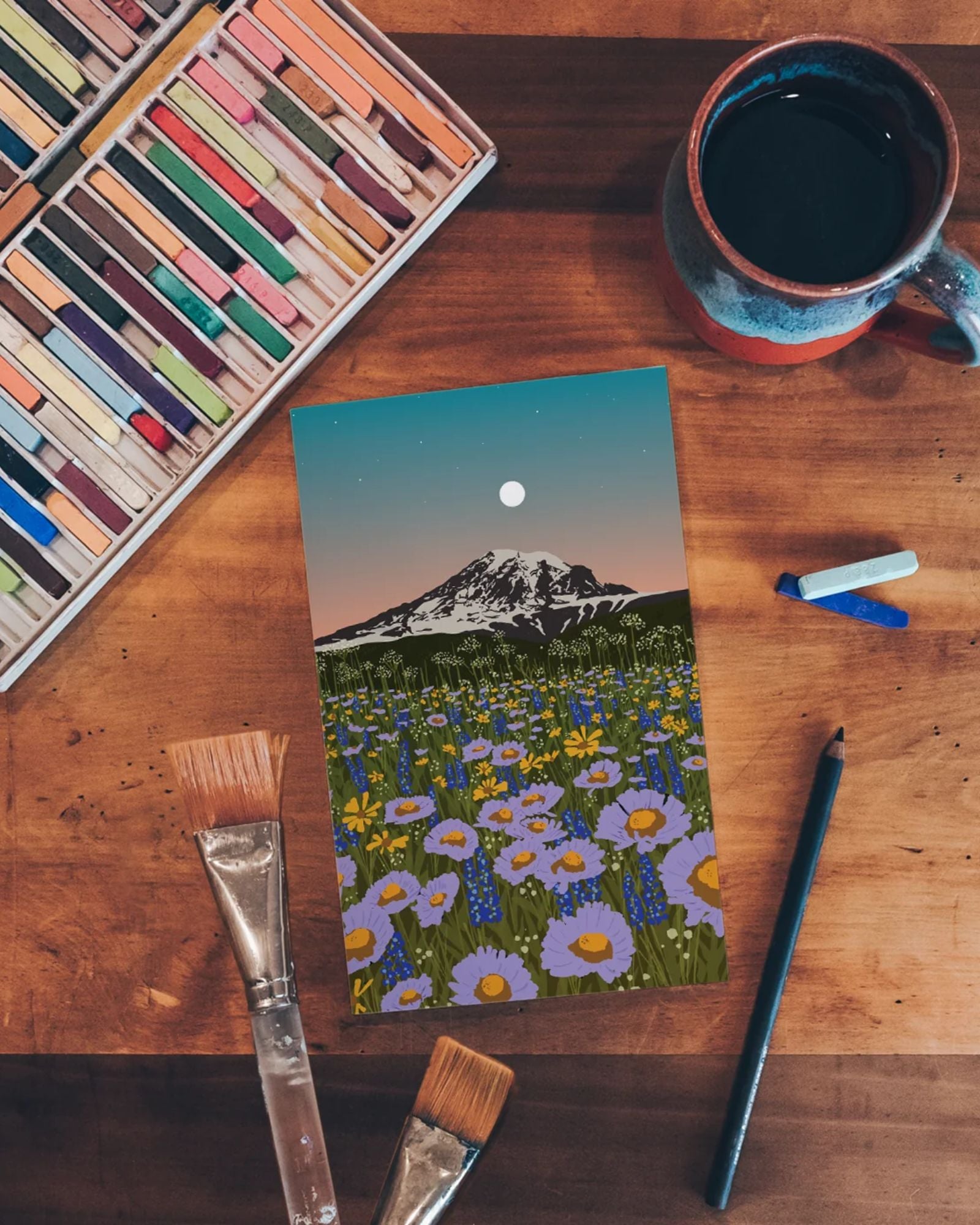 MOUNTAIN FLOWERS NOTEBOOK