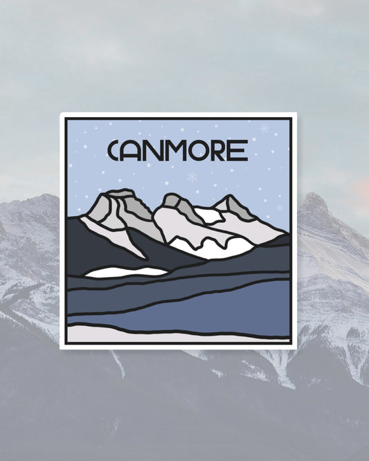 WINTER THREE SISTERS 6"x 6" - POSTCARD