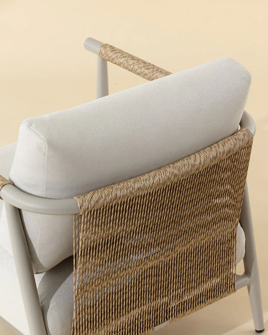 MUROS LOUNGE CHAIR - GREIGE