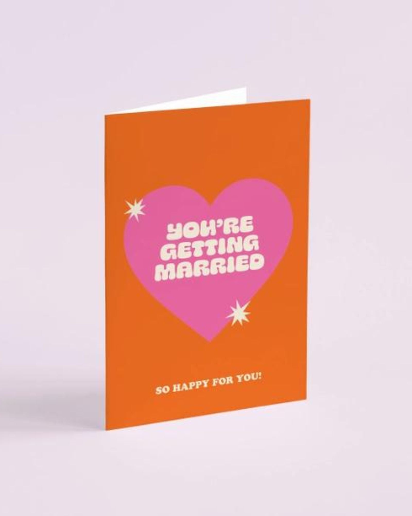 GETTING MARRIED - CARD