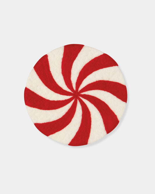 MERRY MINTS FELT TRIVET
