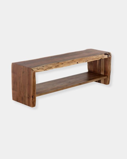RIDGE BENCH - MEDIUM BROWN
