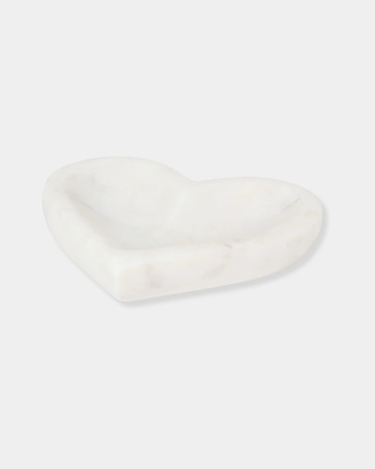 HEART - 6" MARBLE DISH