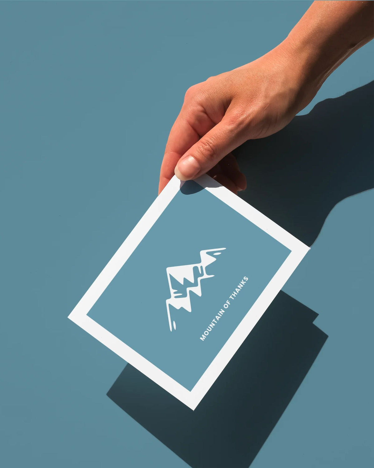 MOUNTAIN OF THANKS - CARD