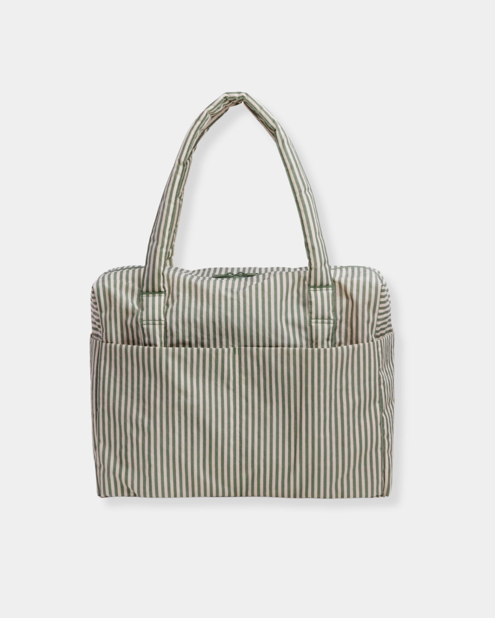 CLOUD CARRY ON BAG - SAGE STRIPE