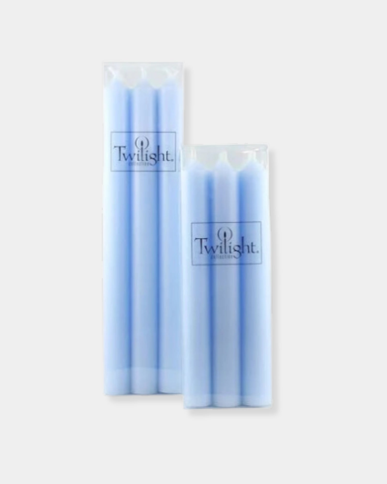 TWILIGHT CANDLE 10" SET OF 6 - SKY