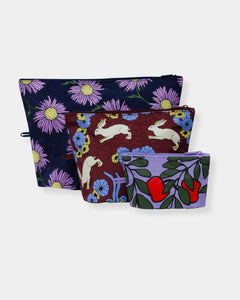 MEDIUM GO POUCH - NIGHT ORCHARD