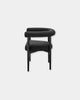 KEANU CHAIR - BOUCLE BLACK