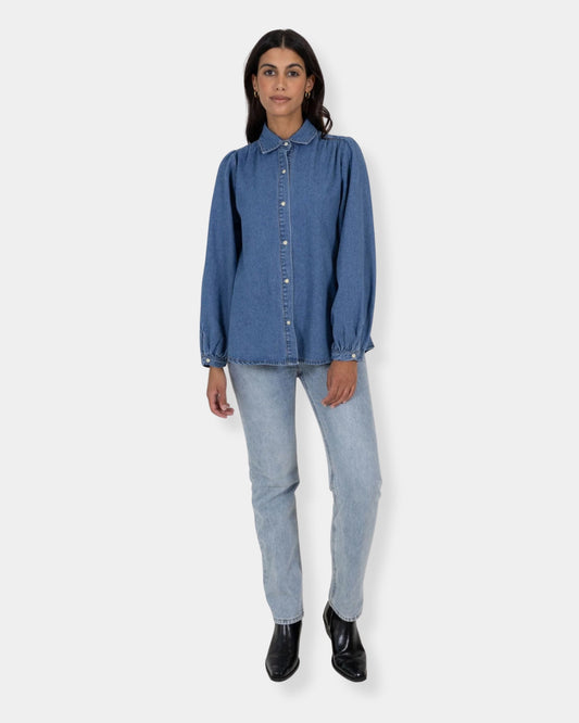 LOUISE SHIRT - LIGHT BLUE