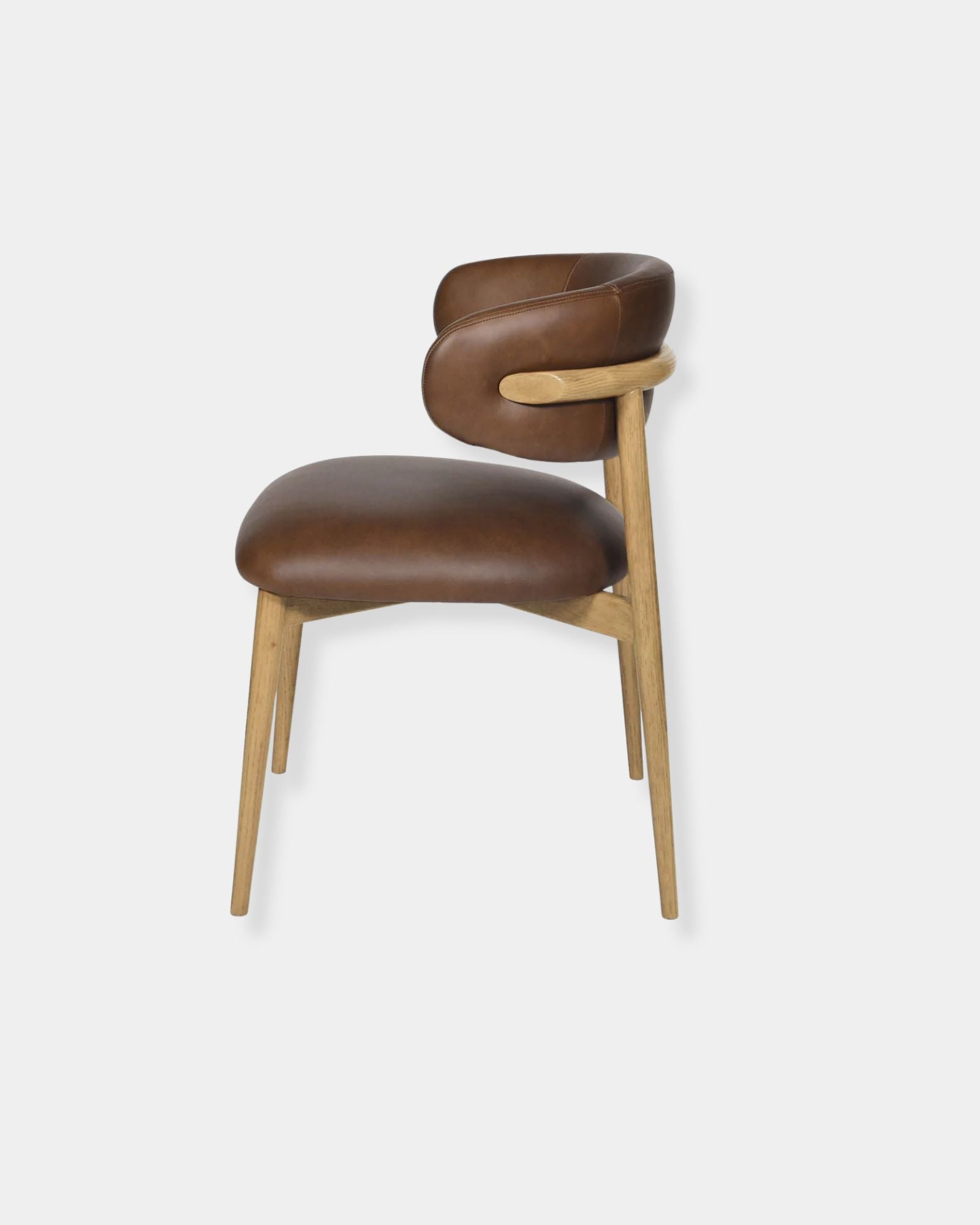 MILO CHAIR MOCHA - SET OF 2