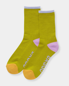 RIBBED CITRON MIX - SOCK