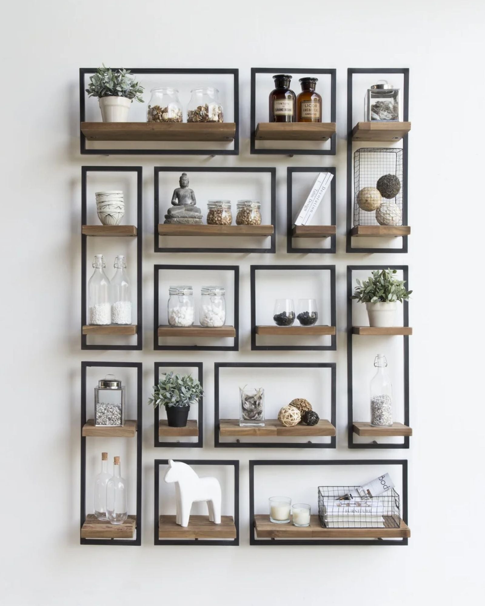 D-BODHI METAL FRAME BOX SHELF - TYPE A