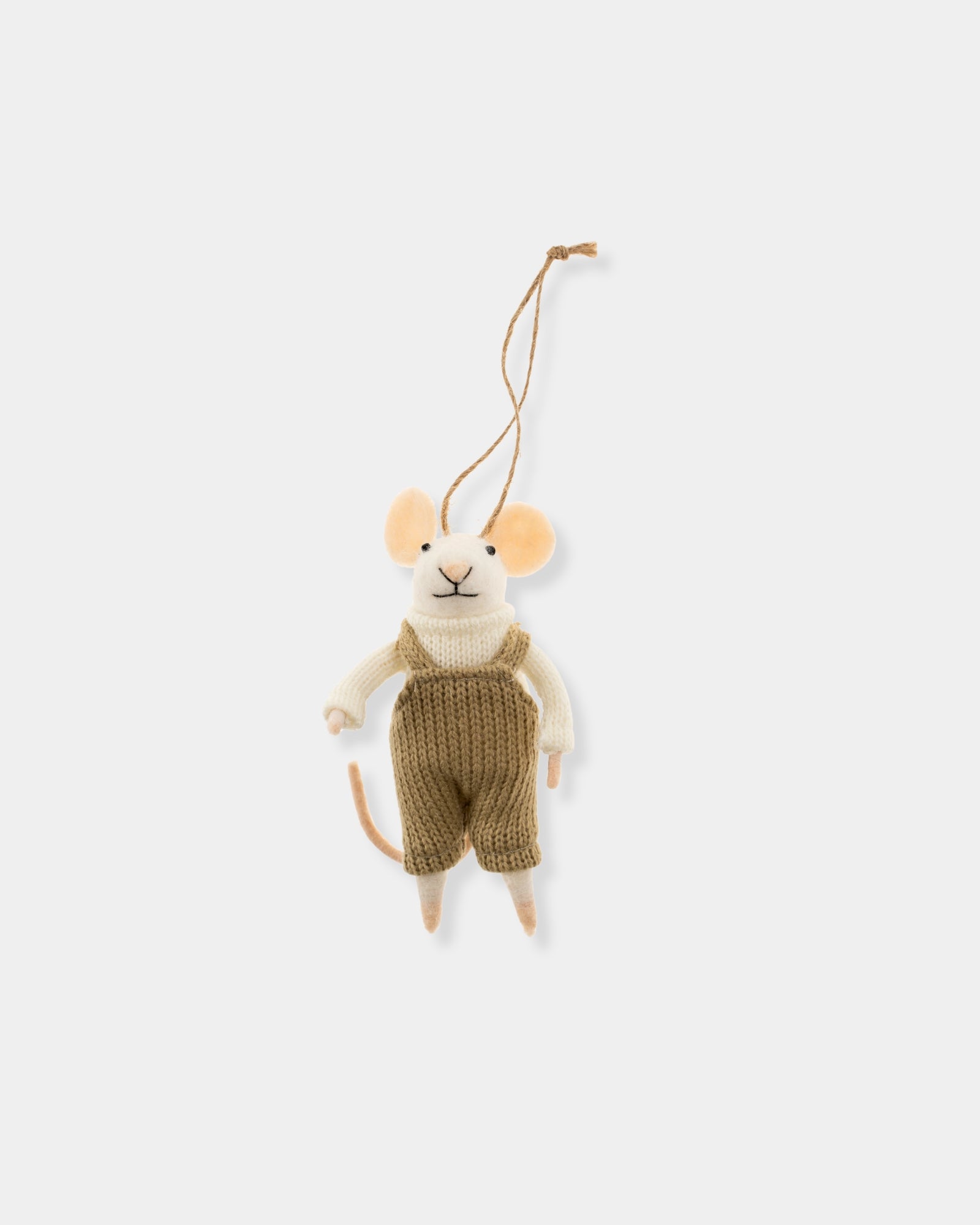 DUNGAREES DORIAN MOUSE - ORNAMENT