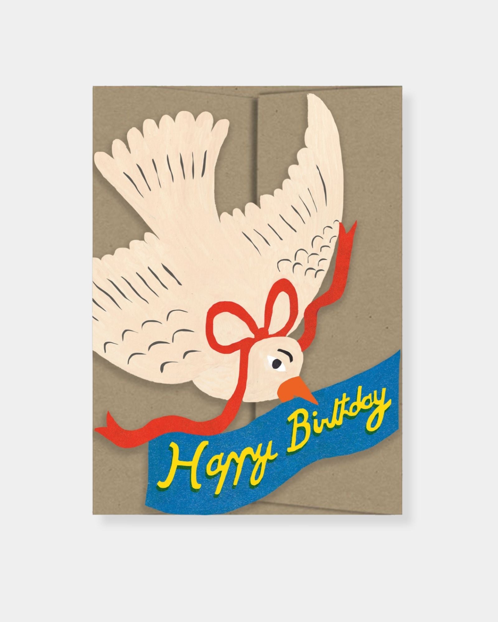 HAPPY BIRTHDAY BIRD - CARD