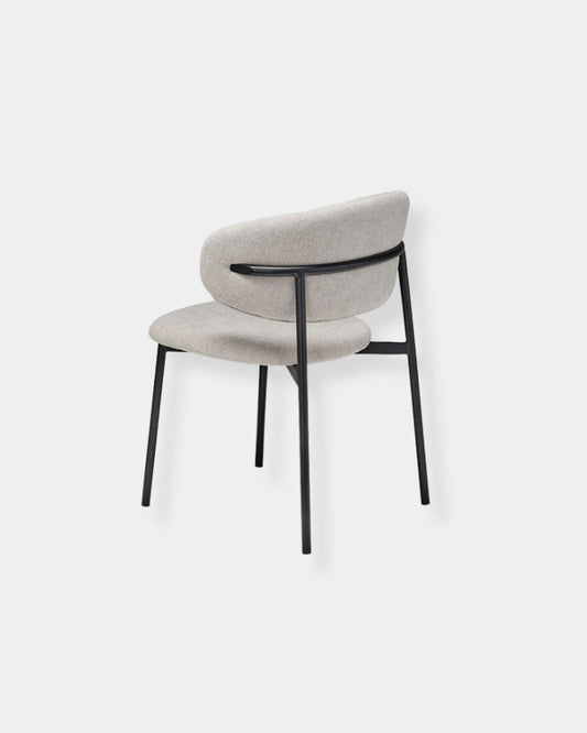 EVIE DINING CHAIR SET OF 2 - COCO GREY
