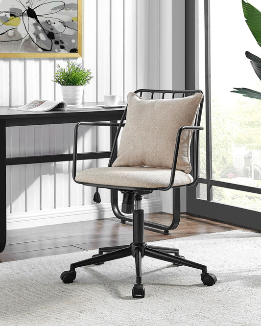 EDISON OFFICE CHAIR - STRATA CREAM