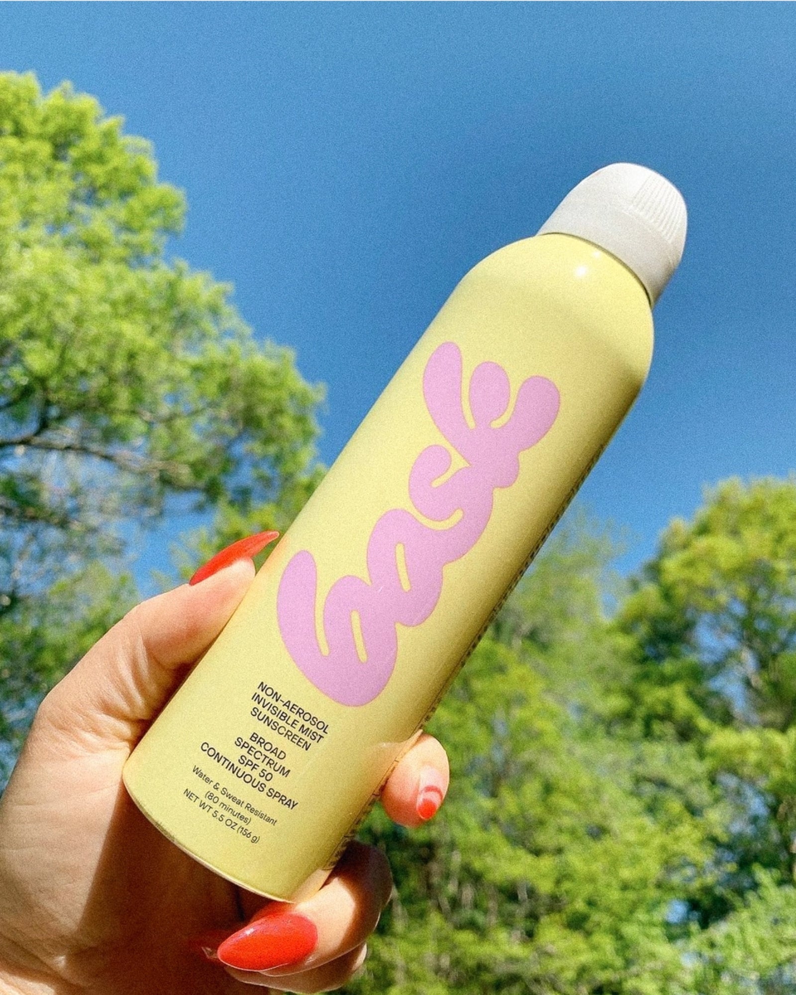 BASK SPF 50 NON-AEROSOL SPRAY SUNSCREEN