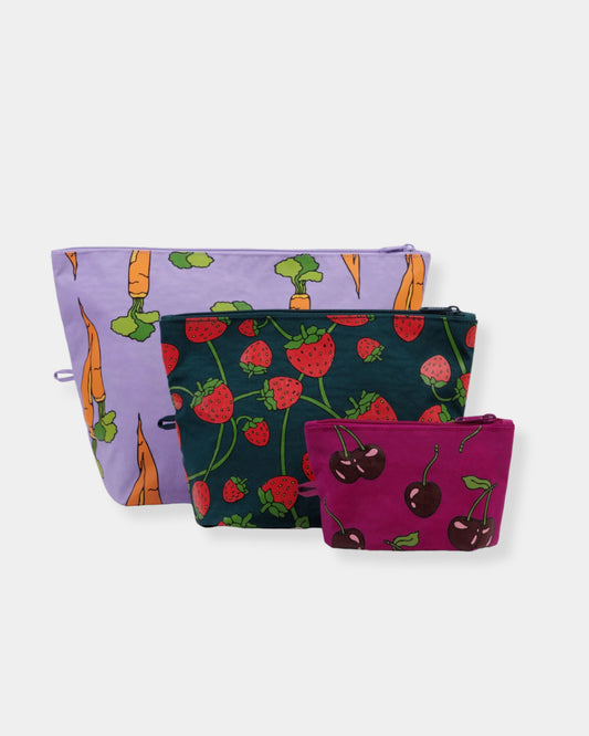 GO POUCH SET - CARROTS & BERRIES
