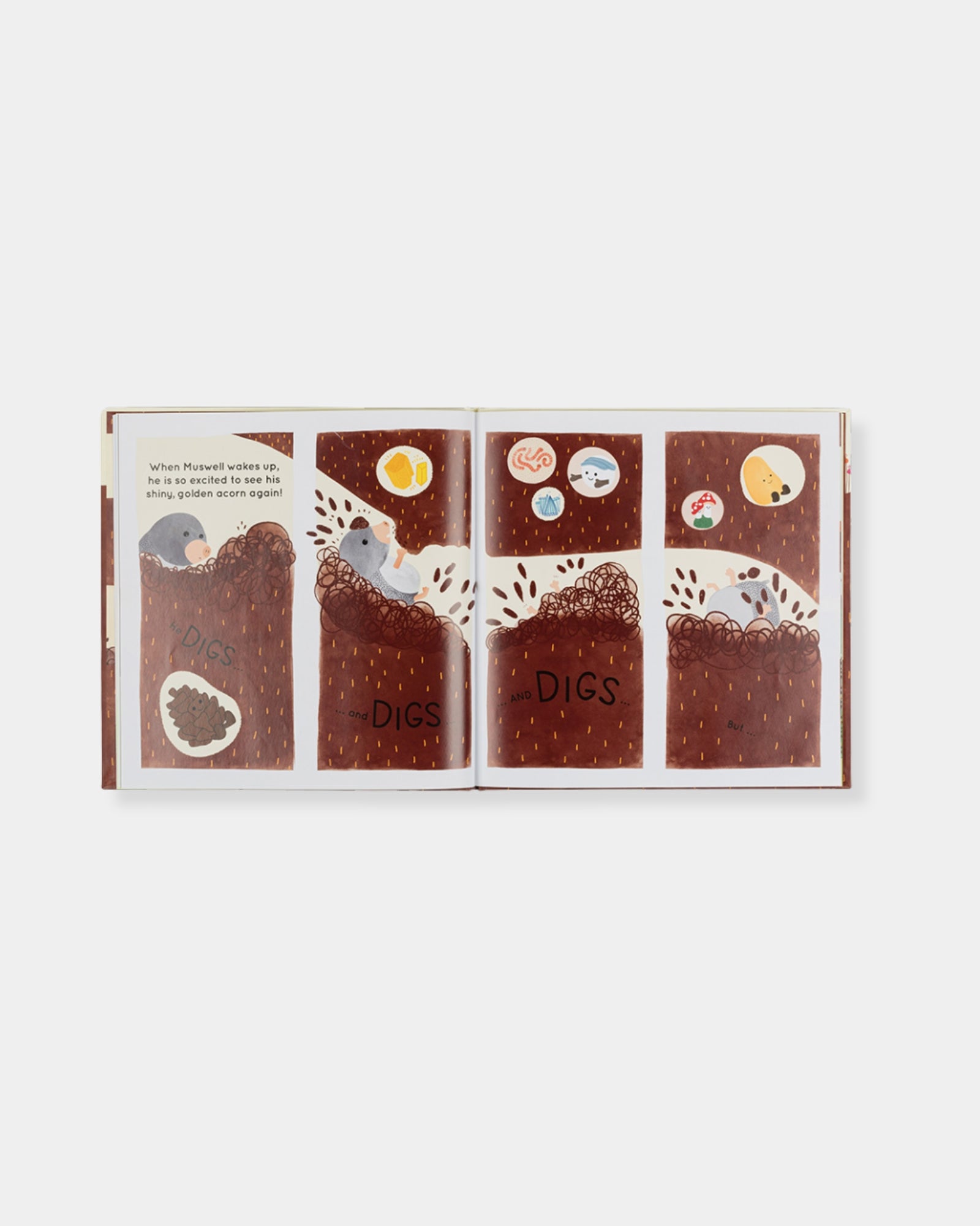 MUSWELL MOLE AND THE BURIED TREASURE - BOOK