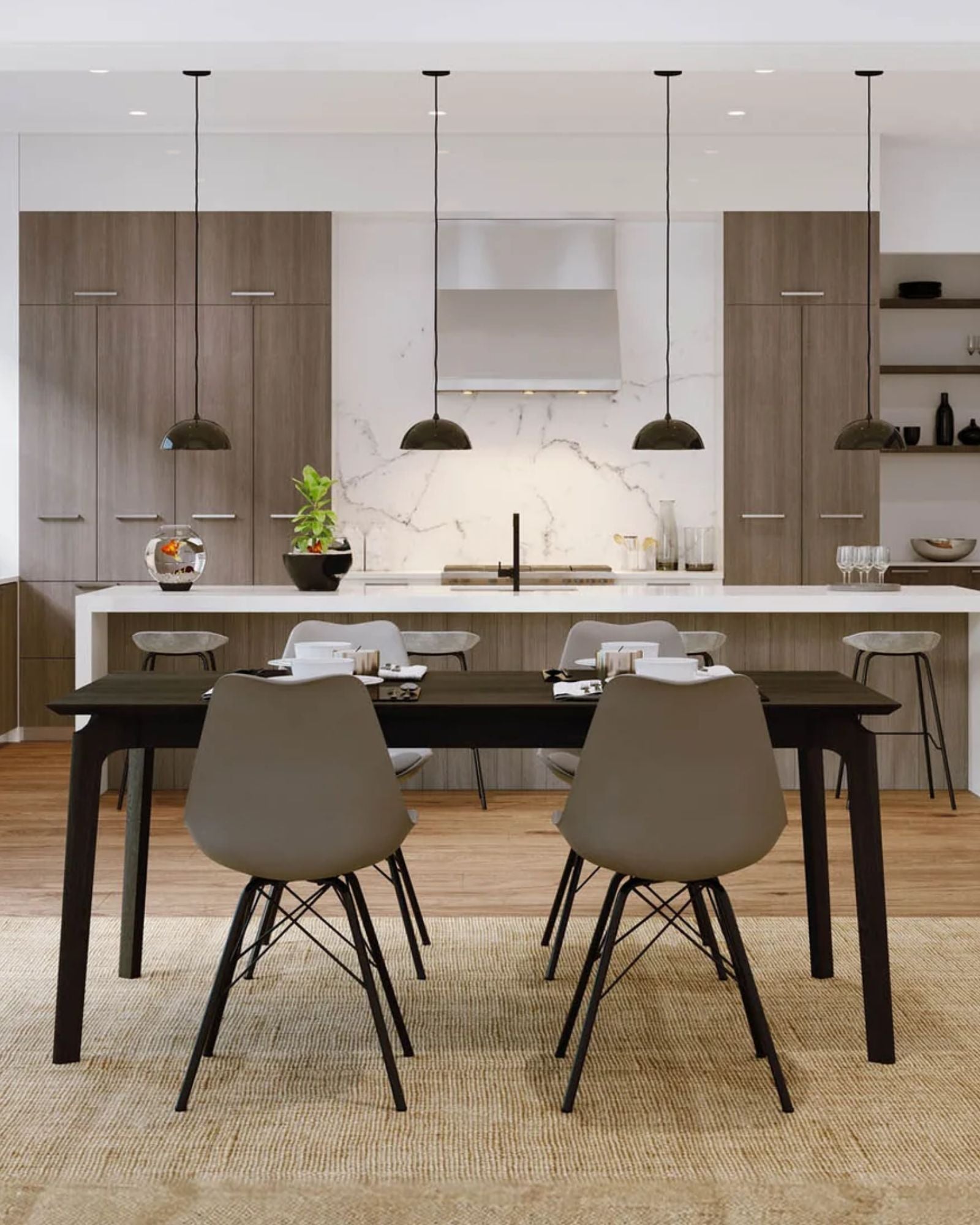 KENZO DINING TABLE BLACK