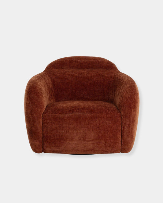 ISMO SWIVEL LOUNGE CHAIR - OPERA SPICE