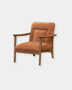 HIGHLAND CLUB CHAIR - RUST