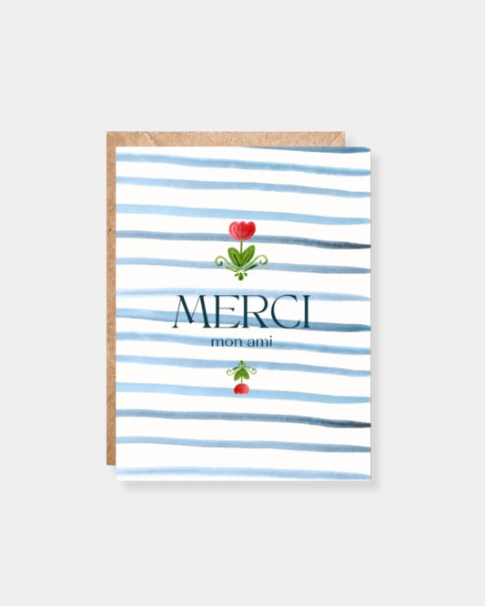 MERCI MON AMI - CARD