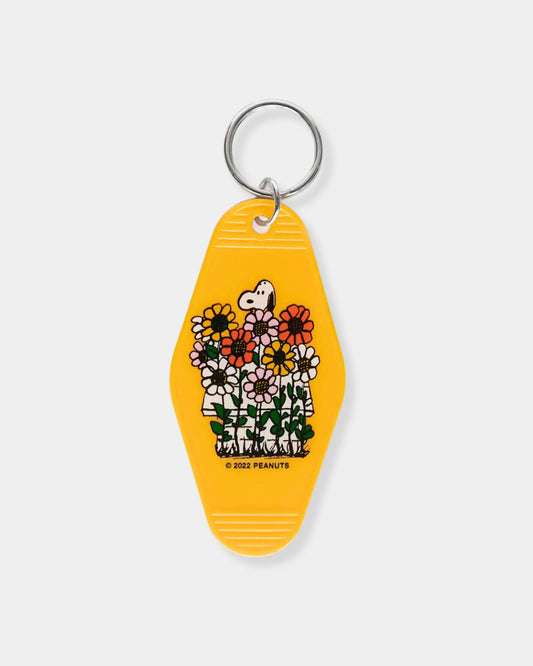 SNOOPY DAISY GARDEN - KEY TAG