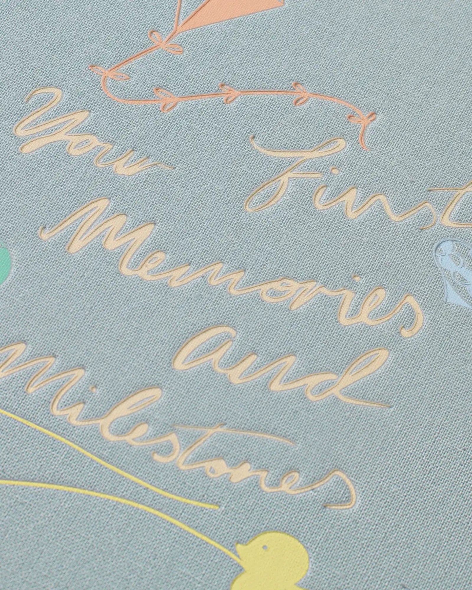 BABY BINDER-FOLIO - FIRST MEMORIES & MILESTONES