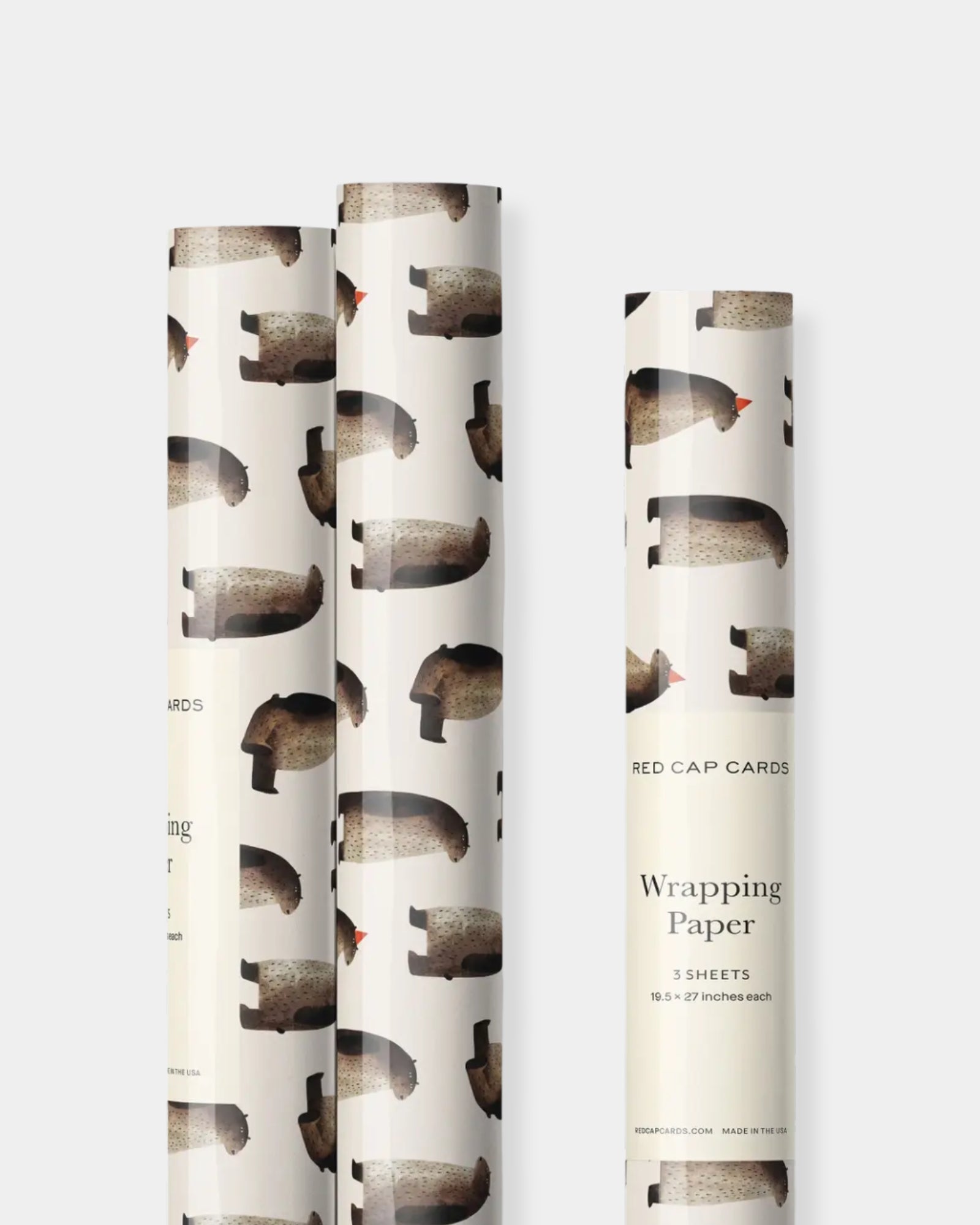 PARTY BEAR WRAPPING PAPER
