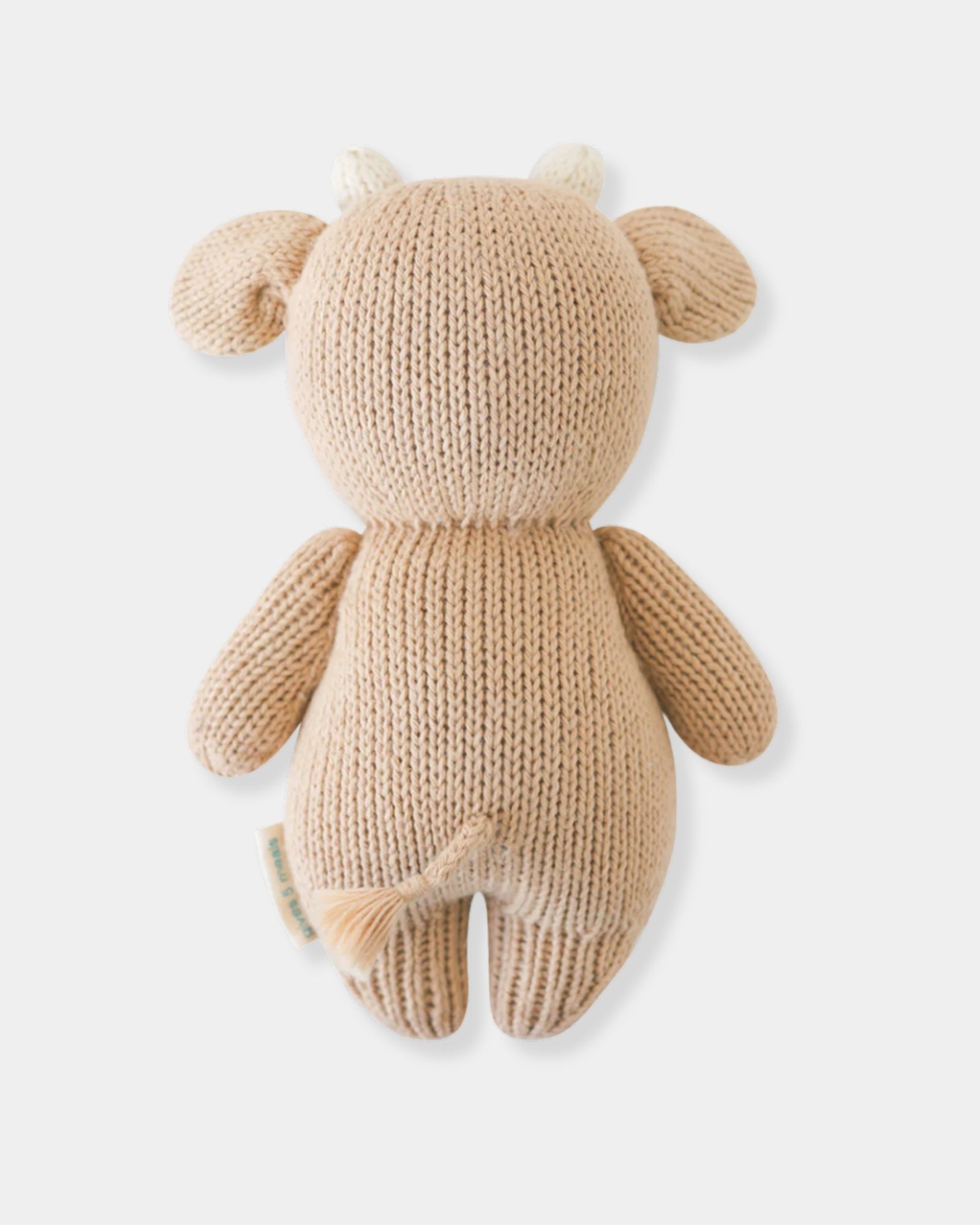 BABY COW - HAND KNIT DOLL