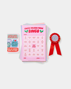 CHEESY HOLIDAY - MOVIE NIGHT BINGO