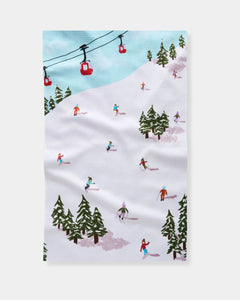 WINTER SKIING TRIP - TEA TOWEL