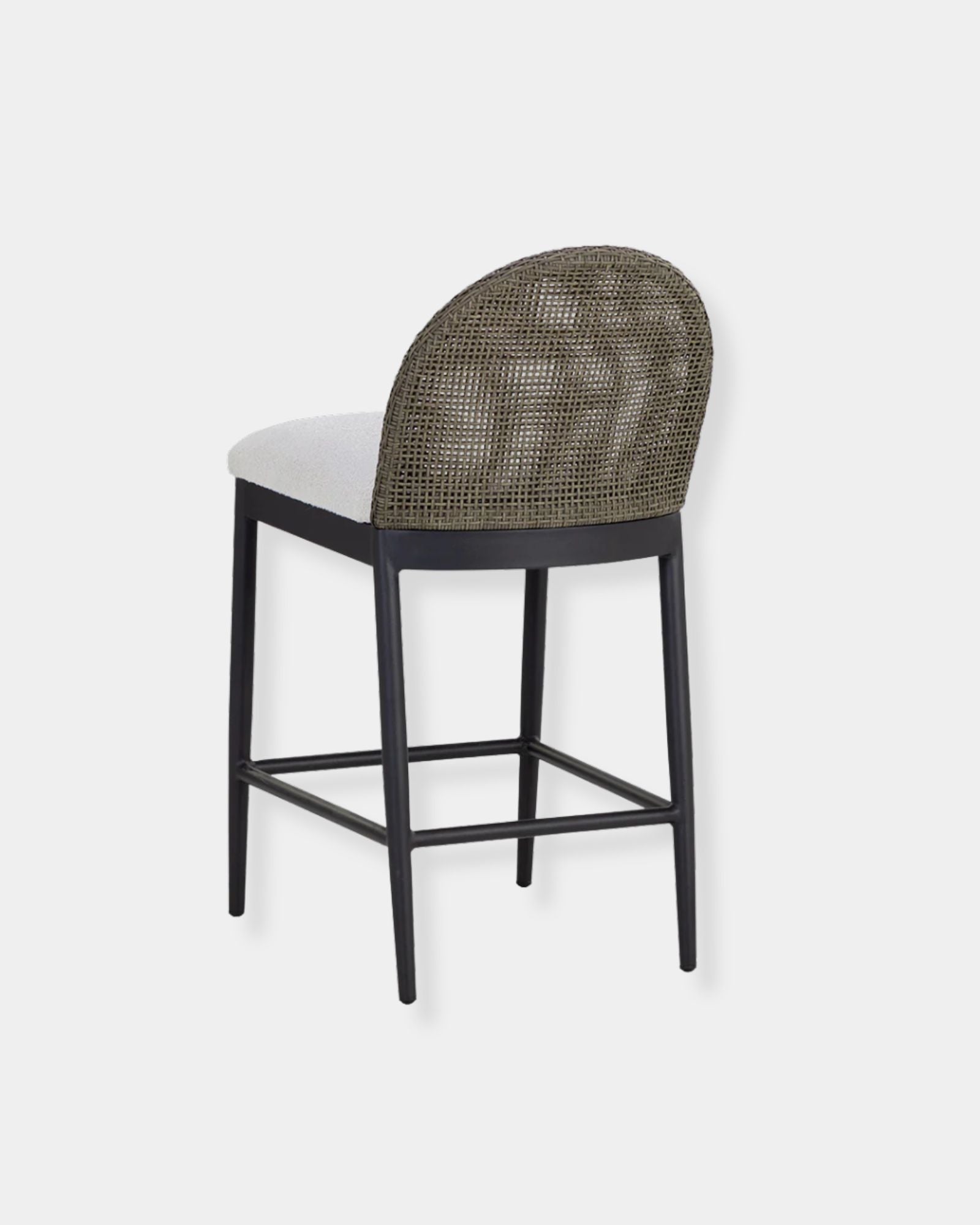 CALANDRI COUNTER STOOL - BLACK