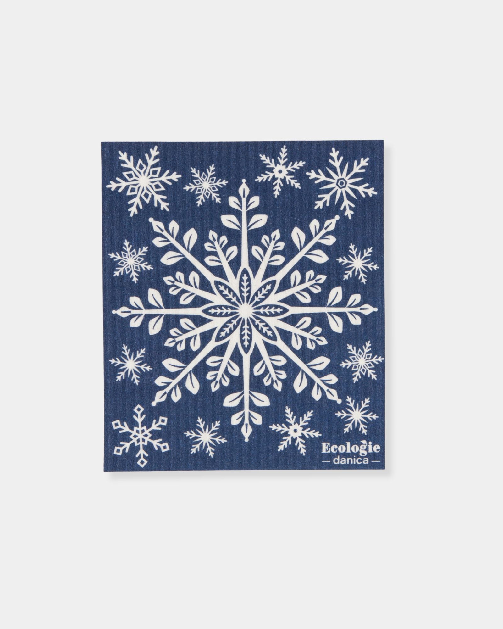SNOWFLAKE ORNAMENT SWEDISH DISHCLOTH