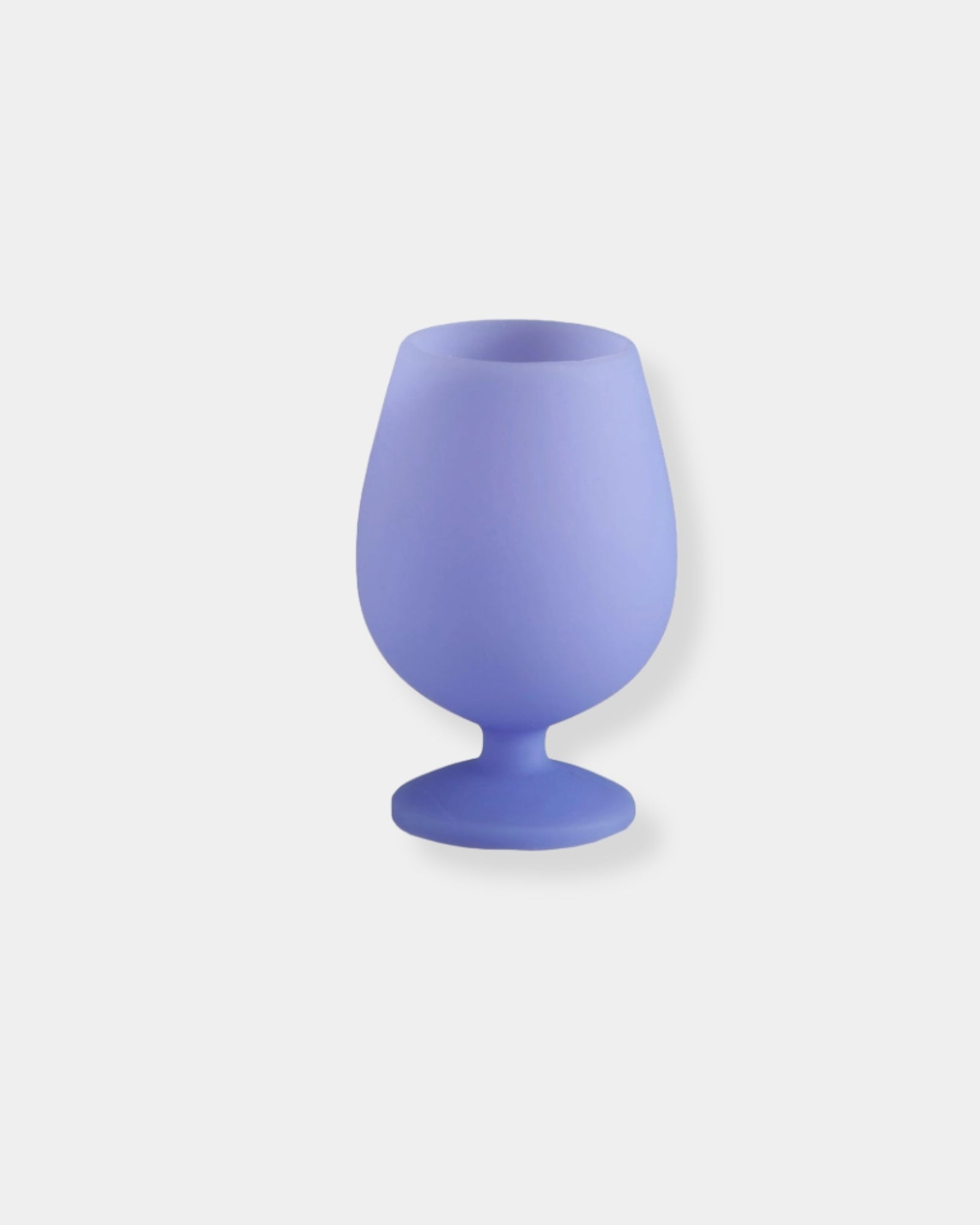 SPRING STEMM SILICONE WINE GLASS - PURPLE