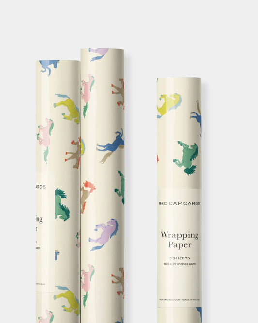 WILD HORSE WRAPPING PAPER