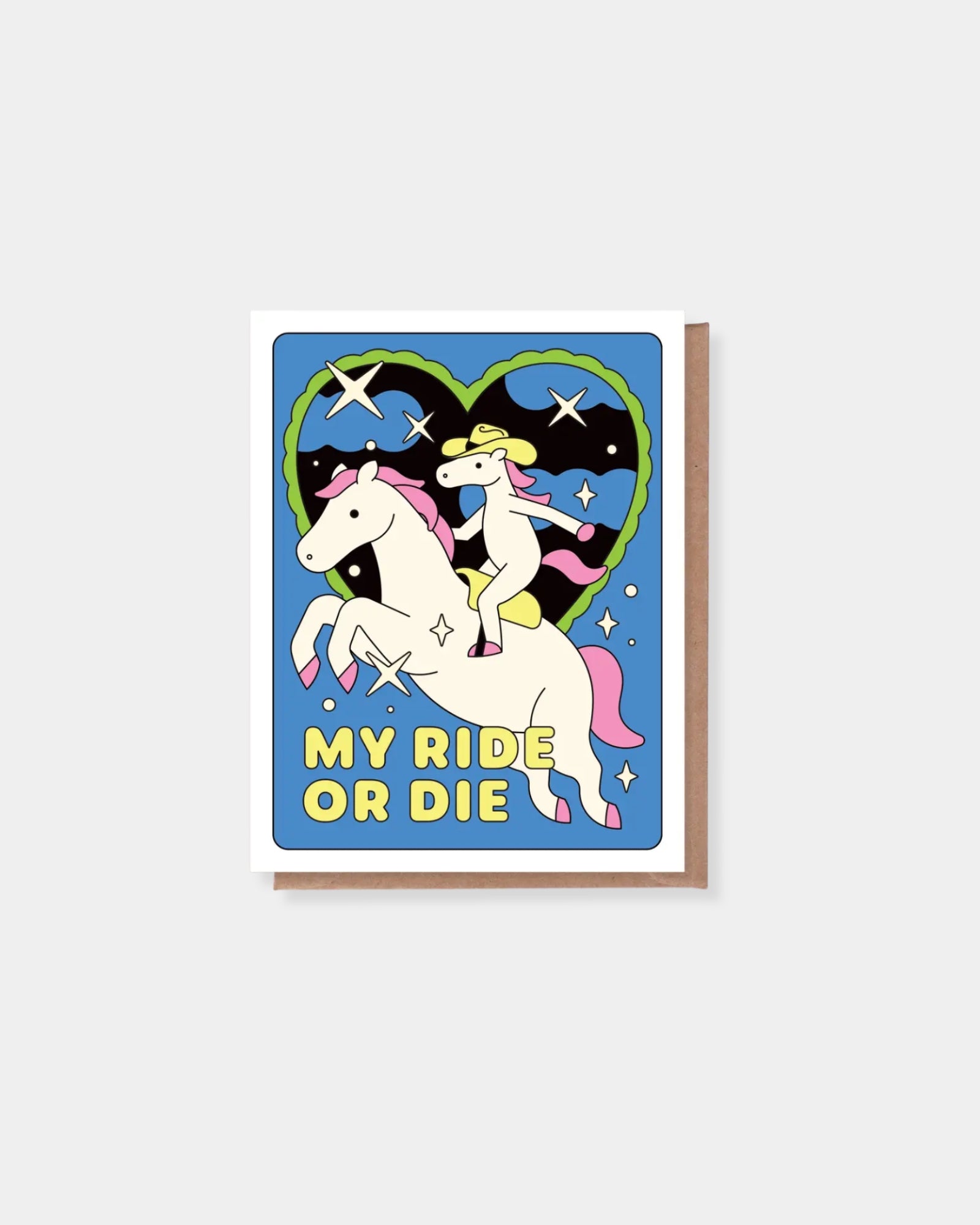 MY RIDE OR DIE - CARD