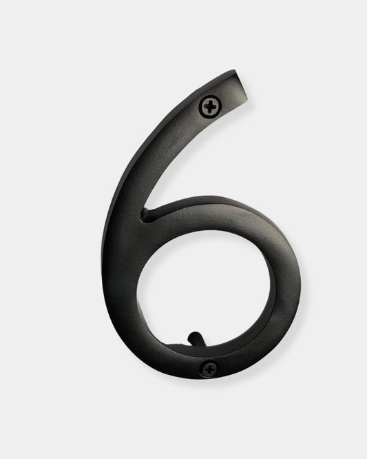 "6" ALUMINUM NUMBER | Stonewaters