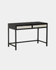 RATTAN DESK - EBONY