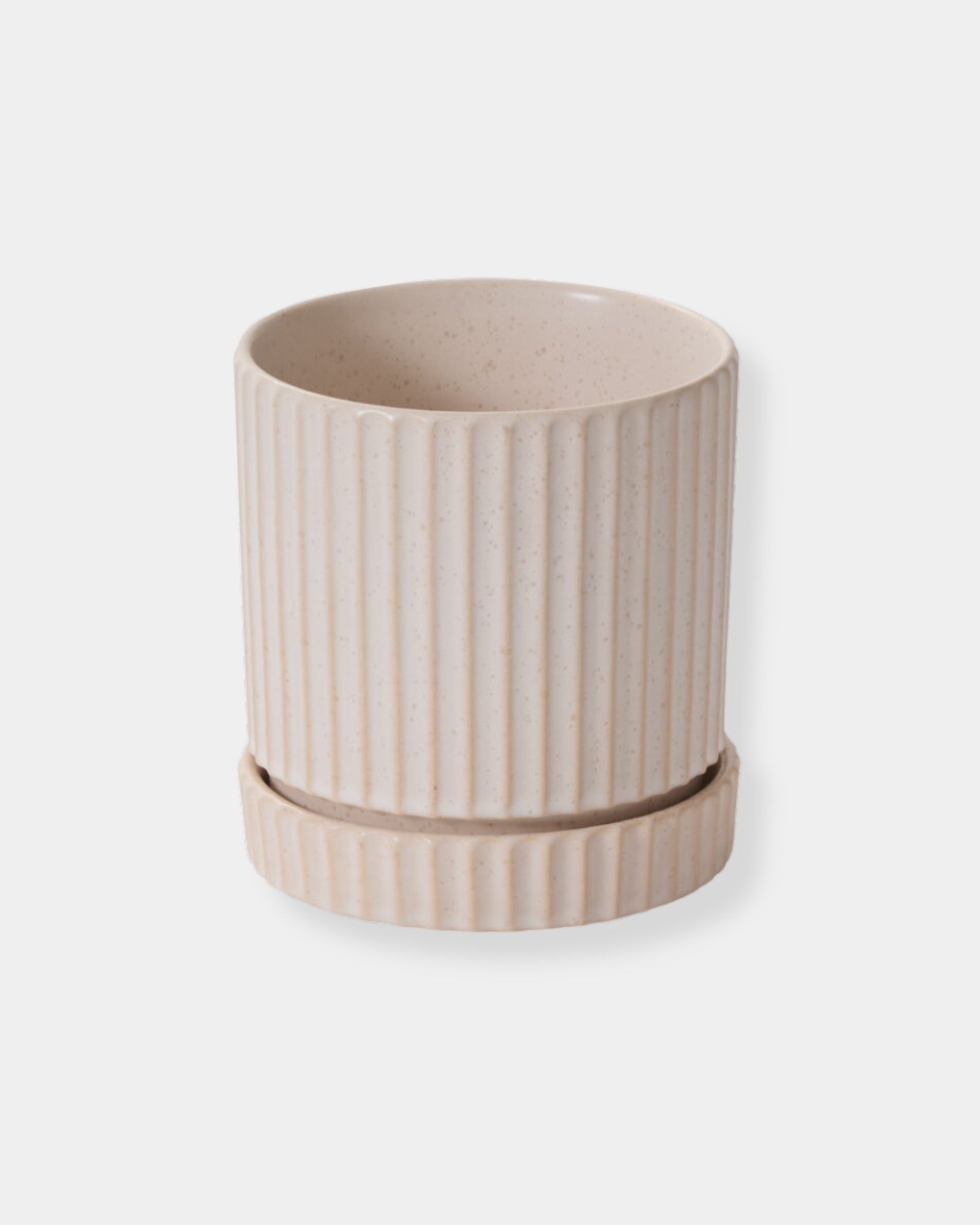 WHITE LOS FELIZ 5"X5.5" - POT