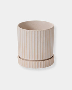 WHITE LOS FELIZ 5"X5.5" - POT